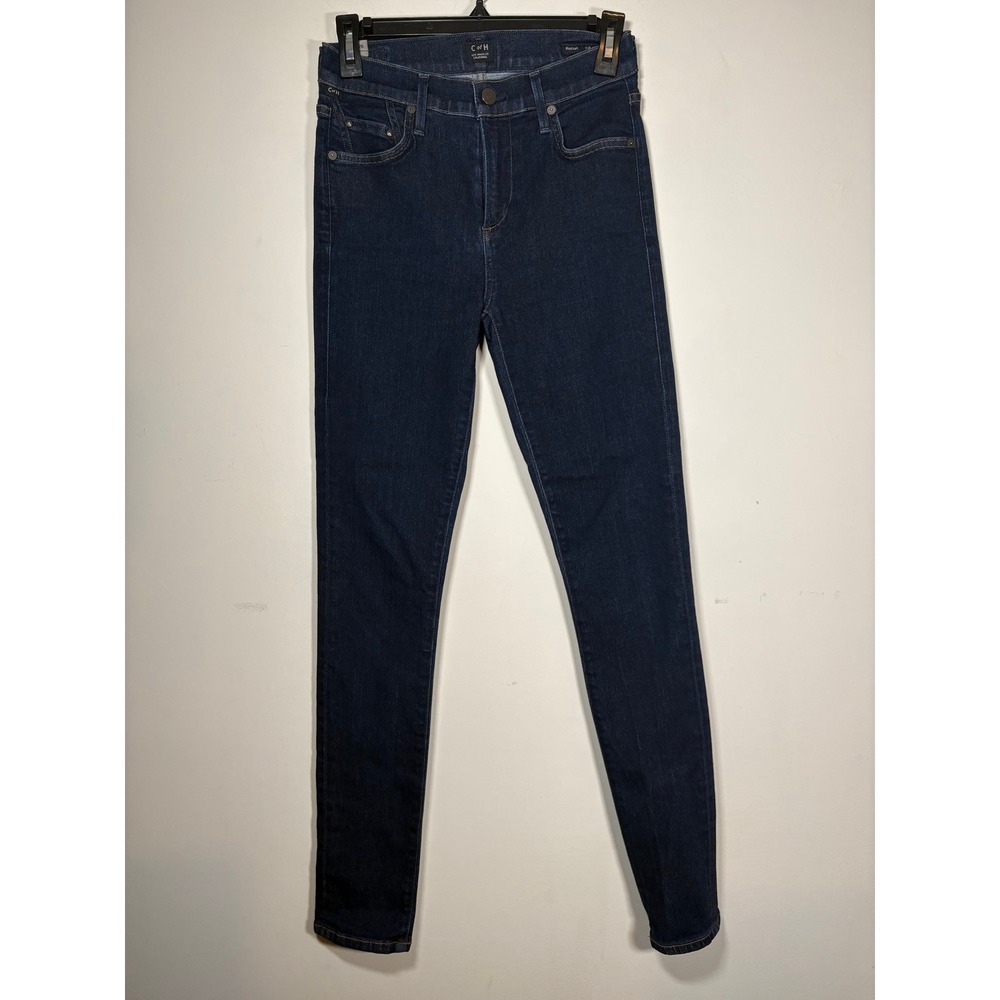 Citizens of Humanity Rocket High Rise Skinny Jeans Dark Indigo Chic Designer 26